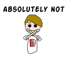 English with Lina: (3) Just Say No! sticker #1282175