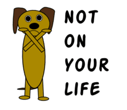 English with Lina: (3) Just Say No! sticker #1282177