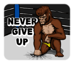 James The Gorilla sticker #1282392