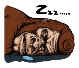 James The Gorilla sticker #1282396