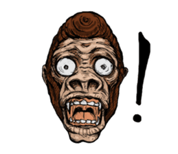 James The Gorilla sticker #1282398