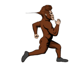 James The Gorilla sticker #1282399