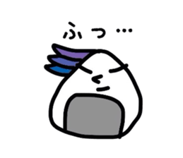 Feelings of rice balls sticker #1282534