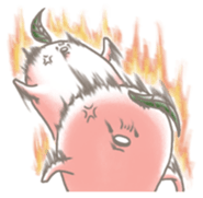 momochiri sticker #1283332