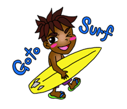 surfing life sticker #1283818
