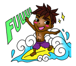 surfing life sticker #1283819