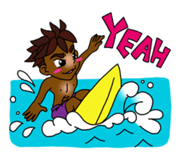 surfing life sticker #1283820