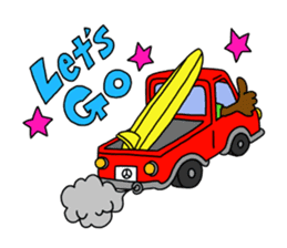 surfing life sticker #1283855