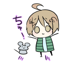 Chibityu sticker #1284035