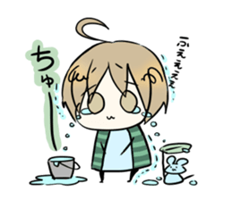Chibityu sticker #1284044
