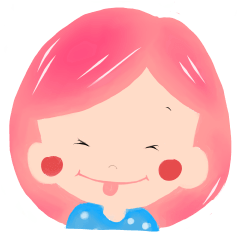 colorful girls sticker