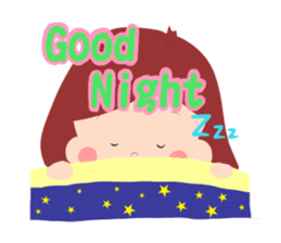 colorful girls sticker sticker #1284184