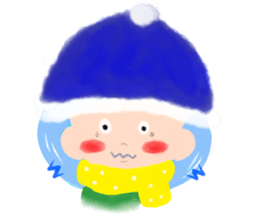 colorful girls sticker sticker #1284210