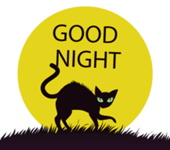 Moody person KURO-chan sticker #1284240