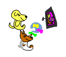 Lucky and Dash sticker #1284366