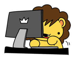 Oresama Lion sticker #1284573