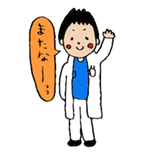 Doctor everyday life sticker #1284710