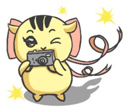 Rat bite bite sticker #1284978