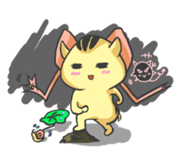 Rat bite bite sticker #1284983