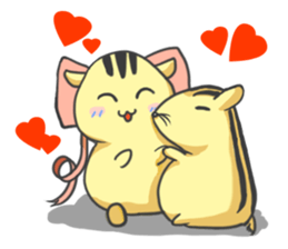 Rat bite bite sticker #1284986