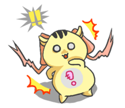 Rat bite bite sticker #1284989