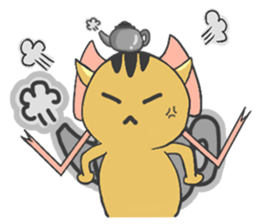 Rat bite bite sticker #1285001