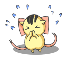 Rat bite bite sticker #1285009