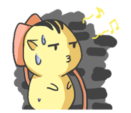 Rat bite bite sticker #1285011