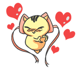 Rat bite bite sticker #1285015