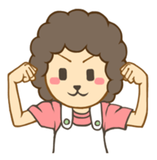 Happy family AFROMAMA sticker #1285821