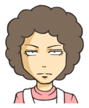 Happy family AFROMAMA sticker #1285827