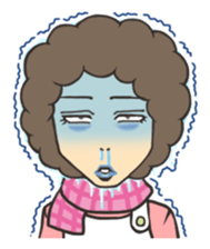 Happy family AFROMAMA sticker #1285830