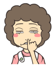 Happy family AFROMAMA sticker #1285831