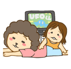 Happy family AFROMAMA sticker #1285837