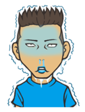 Happy family AFROMAMA sticker #1285839