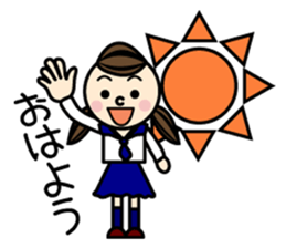 Student uniforms sticker #1285909