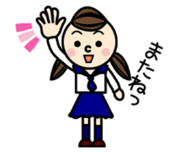 Student uniforms sticker #1285911