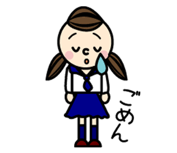 Student uniforms sticker #1285916