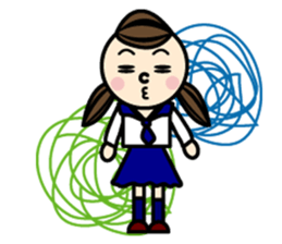 Student uniforms sticker #1285917