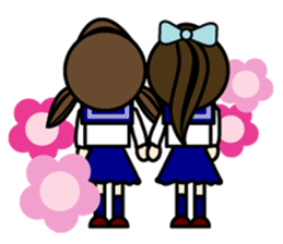 Student uniforms sticker #1285923