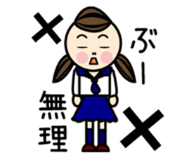 Student uniforms sticker #1285929