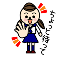 Student uniforms sticker #1285932