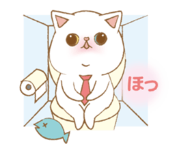Exotic Shorthair businessman sticker #1286306