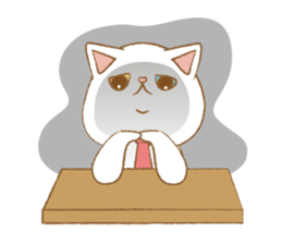 Exotic Shorthair businessman sticker #1286311