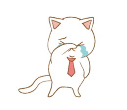 Exotic Shorthair businessman sticker #1286318