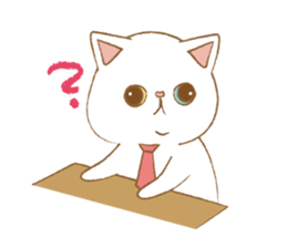 Exotic Shorthair businessman sticker #1286325