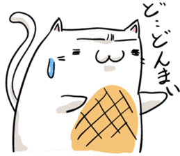 yaki-mochi cat sticker #1286348