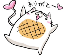 yaki-mochi cat sticker #1286374