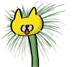 Kubi-Nekko (long neck cat) sticker #1286510