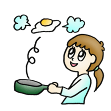 Happy Girl sticker #1287345